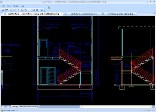 Screenshot of AIGraph CAD Viewer